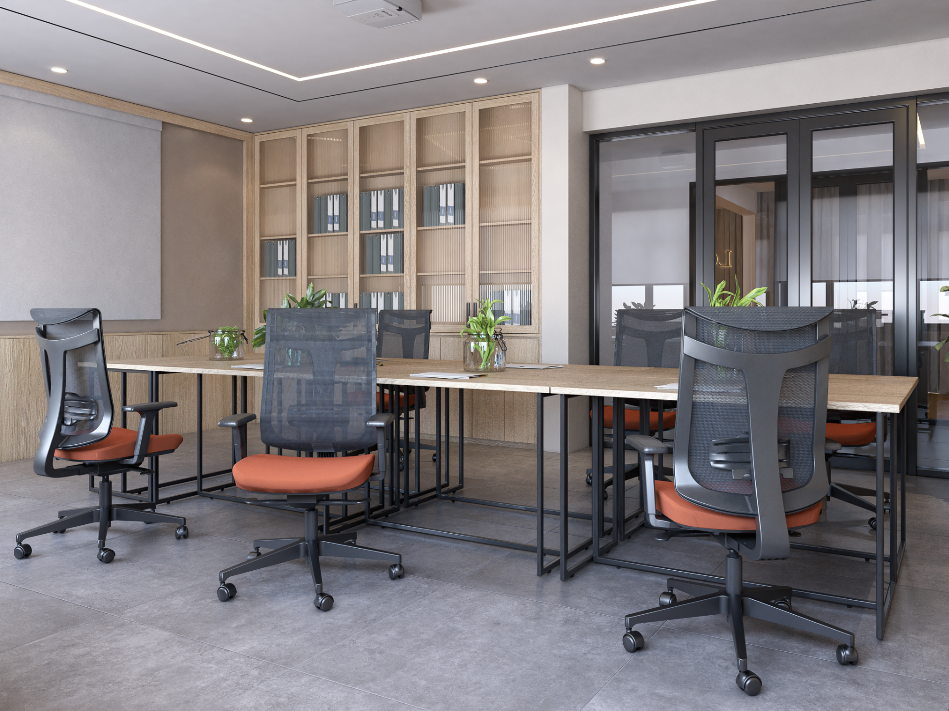 Cadeira ergonômica e mesa de escritório em Perdizes, próxima à Avenida Sumaré