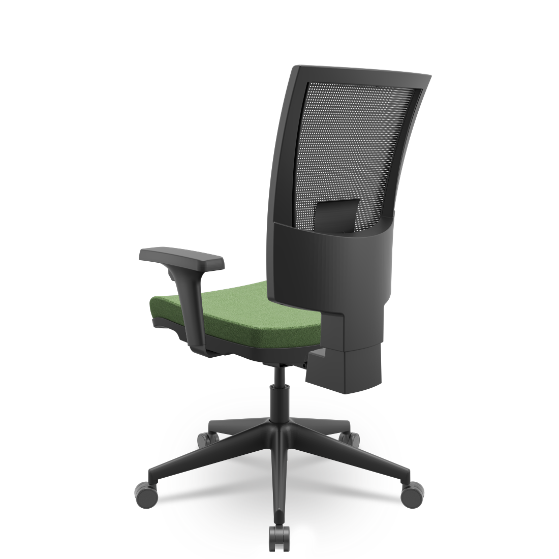 Cadeira ergonômica de tela em escritório na Avenida Paulista, SP